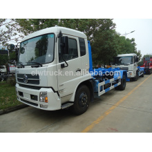 Precio de fábrica Dongfeng 4x2 capacidad de camiones de basura en Egipto